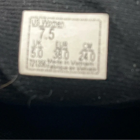 Vans Old Skool Women's 7.5 Black Leopard Canvas Sneakers Suede Shoe Low Top - Picture 8 of 10